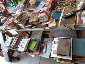 lot 87 image: Enormous Lot of Books, Many Vintage...