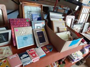 lot 119 image: Large Lot of Photo Frames, Playing ...