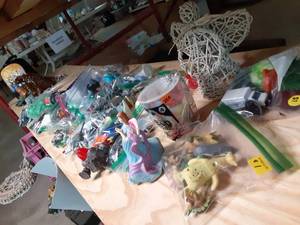 lot 129 image: Shelf of Toys See Photos (Action ...