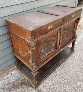 Chiffonier or sideboard Original to the Sacred Heart of Jesus Parish
