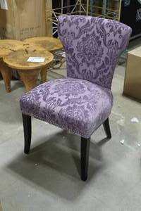 Dining Chair Purple 22Wx20Dx37H