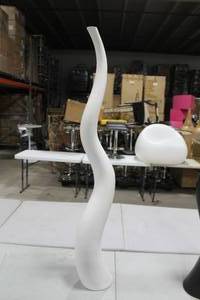 Tusk Vase White 51Hx7D