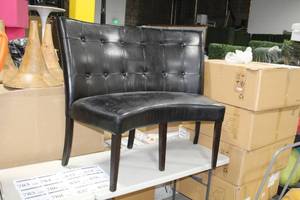 Baguette Chair Black 48Wx20Dx40H