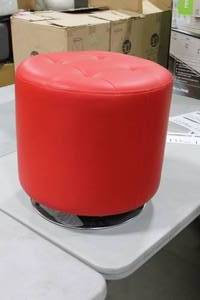 Ottoman Red 17Hx18D