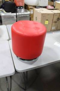 Ottoman Red 17Hx18D