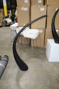 Tusk Vase Black 59Hx9D