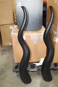 Tusk Vase Black 62Hx9D