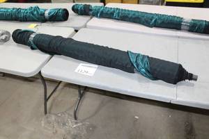 Lot of (1) Roll of Fabric Teal Shimmer 57W