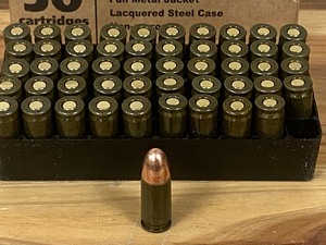 (50) Rounds 9mm Luger