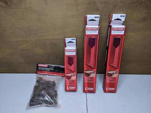 lot 44 image: (3) Craftsman Peg Fences 7 Craftsman Replacement Abrasive Sanding Sleeves