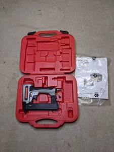 lot 31 image: Craftsman 14 in. Crown Stapler Kit