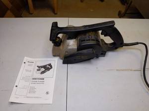 lot 34 image: Sears Craftsman 34 HP Power Planer