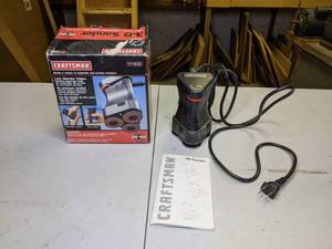 lot 36 image: Craftsman 3-D Sander and Sanding Discs