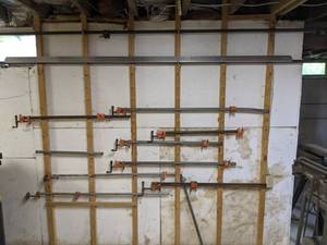 lot 22 image: Multiple Bar Clamps
