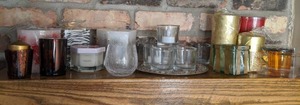 lot 124 image: Lot of New Candles and Tea Light Holders