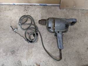 lot 67 image: Vintage Electric Drill