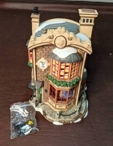 lot 205 image: Dept. 56 Dickens Village Pearce and Crump Silversmith Lighted Building
