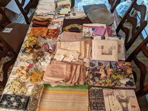 lot 147 image: Big Lot of Table Linens & Accessories