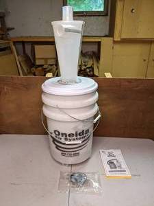 lot 278 image: Oneida Air Systems Deluxe Dust Deputy Cyclone Separator Dust Collection Kit