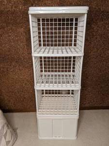 lot 456 image: Stackable Crate Storage Unit