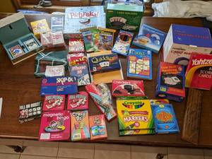 lot 173 image: Card and Dice Games, Dominoes, Card Shuffler, Markers