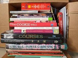lot 188 image: Book Lot Cooking, Crafts, Gardening