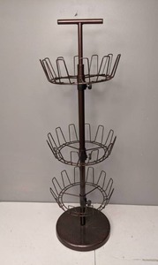 lot 385 image: Three Tier Metal Shoe Stand