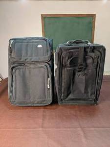 lot 261 image: (2) Rolling Suitcases
