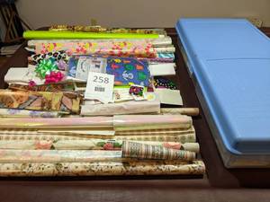 lot 258 image: Wrapping Paper for Every Occassion
