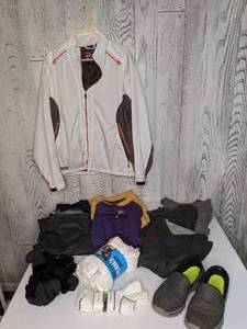 lot 503 image: Mens Clothing Lot Shoes, Shirts, Socks, etc.