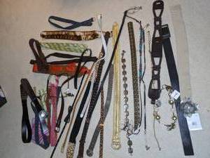lot 516 image: Lot of Womens Fashion Belts