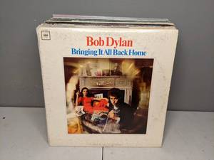 lot 346 image: (31) Vintage Records Bob Dylan, CCR, Jim Croce, Eagles, Elvis, etc.