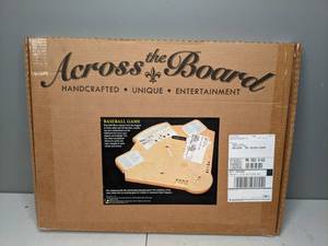 lot 349 image: Across the Board Baseball Game