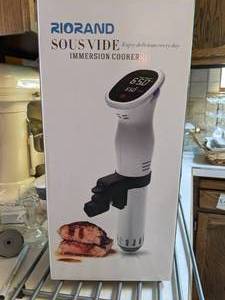 lot 642 image: Riorand Sous Vide Immersion Cooker in Box