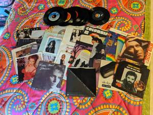 lot 571 image: Lot of 45 RPM Records Madonna, Lionel Richie, Peter Gabriel, etc.