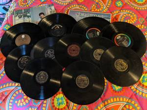 lot 572 image: Lot of 78 and 33 Records