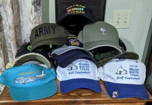 lot 552 image: One Dozen Baseball Hats (Some Vintage)