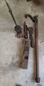 lot 767 image: Vintage Plumbing and Hand Tools