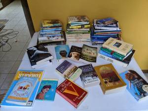 lot 683 image: Vintage to Modern Book Lot Young Adult Novels, Dr. Seuss, Travel, Horses, etc.