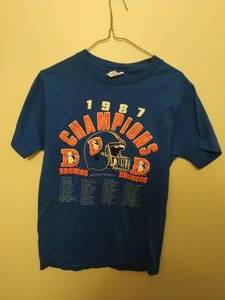 lot 154 image: 1987 Champions The Denver  Broncos Shirt