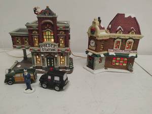 lot 198 image: St. Nicholas Square- Police Station & The Jewelry & Watch Shop