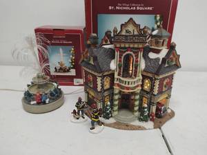 lot 199 image: St. Nicholas Square- Fire Station &, Fiber Optic Fountain