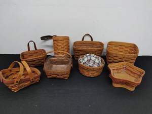 lot 167 image: Collection of Longaberger Baskets