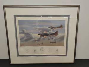 lot 172 image: Bryan Moon Framed Art