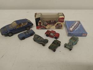 lot 193 image: Collection of Toy Cars and Playing Cards