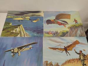 lot 194 image: Collection of Ten Teach-A-Chart Posters