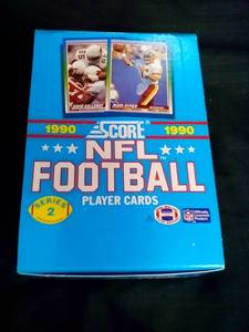 Full Box of 1990 Score NFL Series 2 Football Pl...