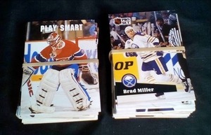 1991 Pro Set NHL Basic Cards...