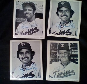 Signed Twins Photos...