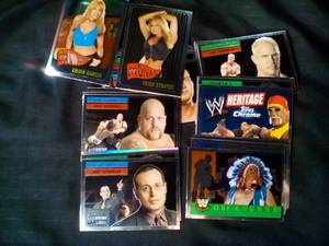 2006 WWE Heritage Chrome Cards...